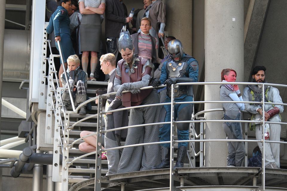 'Guardians Of The Galaxy' Set Photos