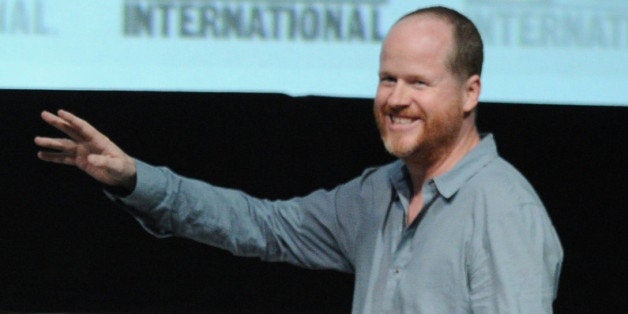 SAN DIEGO, CA - JULY 20: Director Joss Whedon speaks onstage at Marvel Studios 'Thor: The Dark World' and 'Captain America: