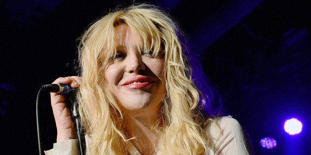 LAS VEGAS, NV - AUGUST 22: Recording artist Courtney Love performs at Vinyl inside the Hard Rock Hotel & Casino during the venue's anniversary celebration on August 22, 2013 in Las Vegas, Nevada. (Photo by Ethan Miller/Getty Images)