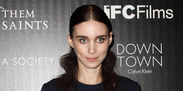 NEW YORK, NY - AUGUST 13: Actress Rooney Mara attends the Downtown Calvin Klein with The Cinema Society screening of IFC Fi