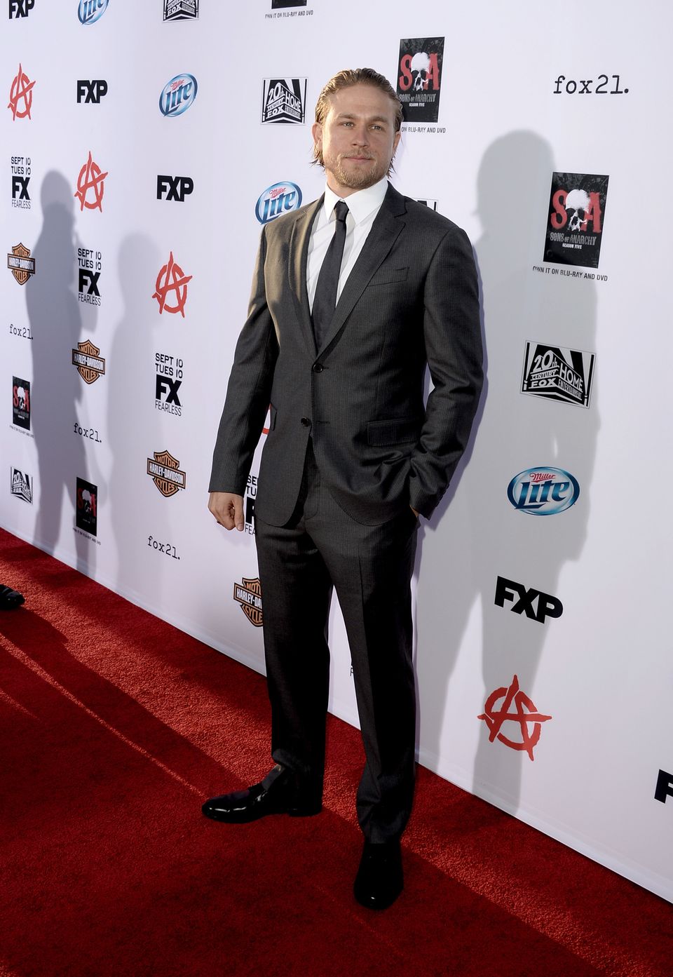 Premiere Of FX's "Sons Of Anarchy" Season 6 - Red Carpet
