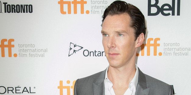 TORONTO, ON - SEPTEMBER 06: Actor Benedict Cumberbatch arrives at the '12 Years A Slave' premiere during the 2013 Toronto International Film Festival at the Princess of Wales Theatre on September 6, 2013 in Toronto, Canada. (Photo by Terry Rice/WireImage)