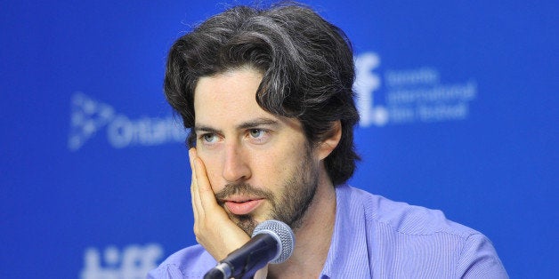 TORONTO, ON - SEPTEMBER 07: Director Jason Reitman speaks onstage at the 'Labor Day' Press Conference during the 2013 Toronto International Film Festival at TIFF Bell Lightbox on September 7, 2013 in Toronto, Canada. (Photo by George Pimentel/WireImage)