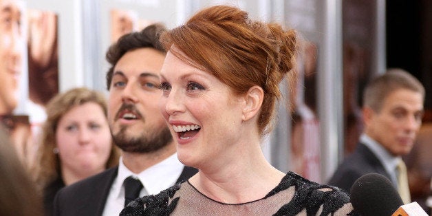 NEW YORK, NY - SEPTEMBER 12: Julianne Moore attends the 'Don Jon' New York premiere at SVA Theater on September 12, 2013 in
