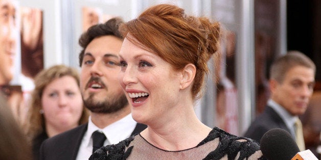 NEW YORK, NY - SEPTEMBER 12: Julianne Moore attends the 'Don Jon' New York premiere at SVA Theater on September 12, 2013 in New York City. (Photo by Rob Kim/Getty Images)