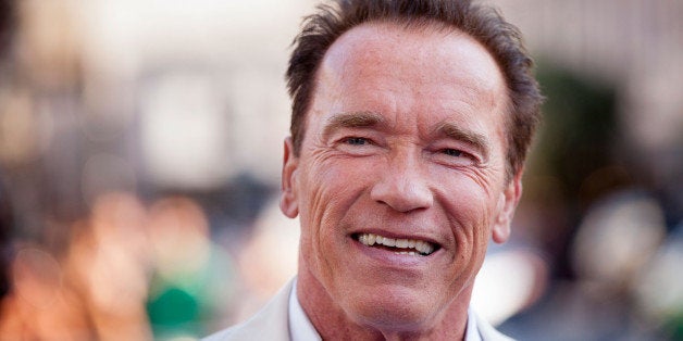 SAN DIEGO, CA - JULY 18: Arnold Schwarzenegger arrives for the 'Escape Plan' Premiere - Comic-Con International 2013 at Read