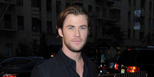 NEW YORK, NY - SEPTEMBER 18: Actor Chris Hemsworth attends the Ferrari and The Cinema Society Screening of 'Rush' at Chelsea Clearview Cinemas on September 18, 2013 in New York City. (Photo by Bryan Bedder/Getty Images for Ferrari)