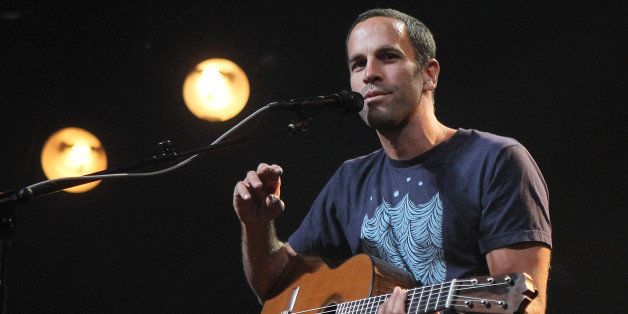 LONDON, UNITED KINGDOM - SEPTEMBER 16: Jack Johnson performs on stage on Day 16 of iTunes Festival 2013 at The Roundhouse on September 16, 2013 in London, England. (Photo by Jo Hale/Redferns via Getty Images)