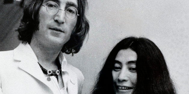 Music, Personalities, pic: 1968, John Lennon and Yoko Ono attend John's Art Exhibition and Happening (Photo by Bentley Archive/Popperfoto/Getty Images)