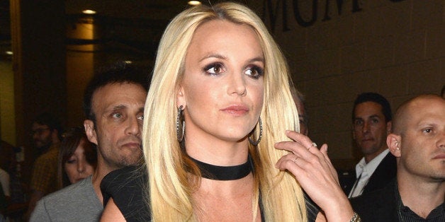 LAS VEGAS, NV - SEPTEMBER 21: Entertainer Britney Spears attends the iHeartRadio Music Festival at the MGM Grand Garden Aren