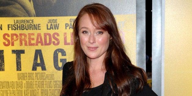 NEW YORK, NY - SEPTEMBER 07: Actress Jennifer Ehle attends the 'Contagion' premiere at the Rose Theater, Jazz at Lincoln Cen
