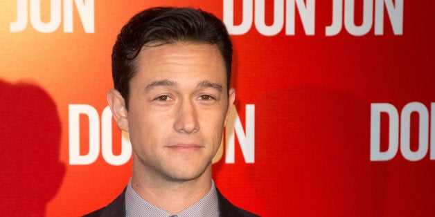 PARIS, FRANCE - OCTOBER 14: Actor Joseph Gordon-Levitt attends the 'Don Jon' Paris Premiere at UGC Cine Cite Bercy on Octobe