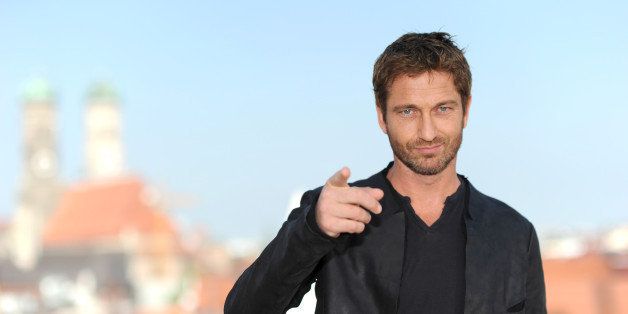 MUNICH, GERMANY - JUNE 07: Actor Gerard Butler poses during the 'Olympus Has Fallen - Die Welt in Gefahr' photocall at Hotel Mandarin Oriental on June 7, 2013 in Munich, Germany. (Photo by Hannes Magerstaedt/Getty Images)