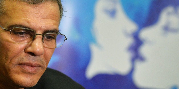 (To go with AFP interview by Anca Teodorescu) French Tunisian director Abdellatif Kechiche looks on during a press conference