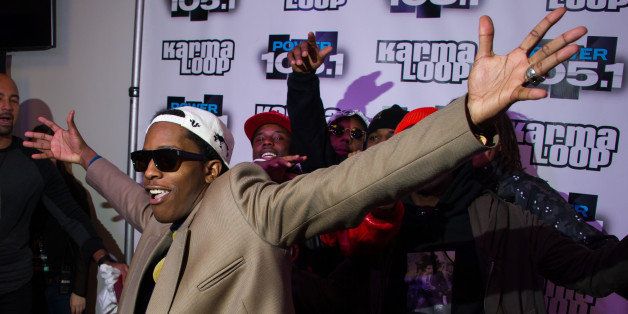 NEW YORK, NY - NOVEMBER 02: A$AP Mob attends Power 105.1 Powerhouse 2013 at Barclays Center on November 2, 2013 in the Brooklyn borough of New York City. (Photo by Michael Stewart/WireImage)