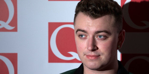 British singer-songwriter Sam Smith attends The Q Awards 2013 in central London on October 21, 2013. AFP PHOTO/ANDREW COWIE