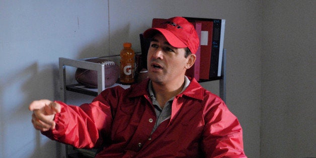 FRIDAY NIGHT LIGHTS -- 'Stay' Episode 406 -- Pictured: Kyle Chandler as Coach Eric Taylor (Photo by Bill Records/NBC/NBCU Ph