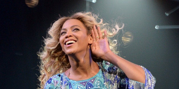 LOS ANGELES, CA - DECEMBER 03: Entertainer Beyonce performs on stage during 'The Mrs. Carter Show World Tour' at the Staples Center on December 3, 2013 in Los Angeles, California. (Photo by Larry Busacca/PW/WireImage for Parkwood Entertainment)