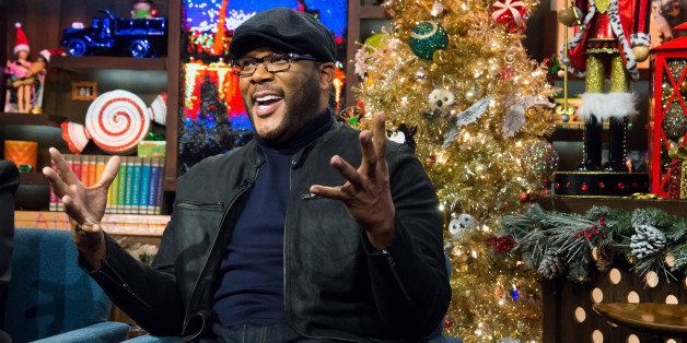 WATCH WHAT HAPPENS LIVE -- Pictured: Tyler Perry -- Photo by: Charles Sykes/Bravo/NBCU Photo Bank via Getty Images
