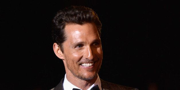 PALM SPRINGS, CA - JANUARY 04: Actor Matthew McConaughey arrives at the 25th Annual Palm Springs International Film Festival Awards Gala at Palm Springs Convention Center on January 4, 2014 in Palm Springs, California. (Photo by Frazer Harrison/Getty Images)