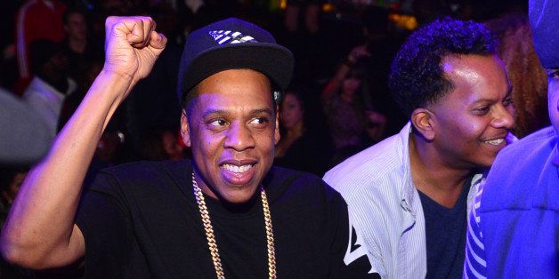 CHARLOTTE, NC - JANUARY 04: Jay-Z attends the Magna Carta Tour Afterparty at Label on January 4, 2014 in Charlotte, North Carolina. (Photo by Prince Williams/FilmMagic)