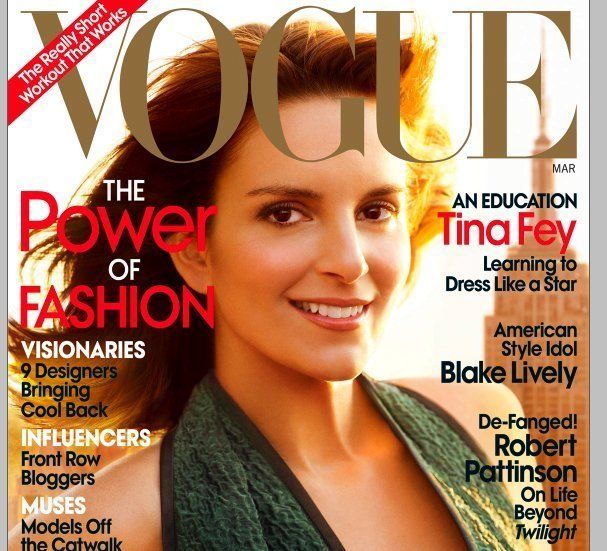 Tina Fey Gets Scar Airbrushed Talks Skinny Girls Palin In Vogue Huffpost