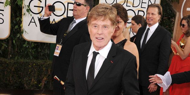 BEVERLY HILLS, CA - JANUARY 12: Robert Redford arrives at the 71st Annual Golden Globe Awards at The Beverly Hilton Hotel on January 12, 2014 in Beverly Hills, California. (Photo by Steve Granitz/WireImage)