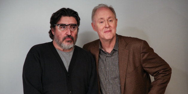 PARK CITY, UT - JANUARY 18: Actors Alfred Molina (L) and John Lithgow attend the Day For Night Video Lounge at Huffington Post In ChefDance Space on January 18, 2014 in Park City, Utah. (Photo by Chelsea Lauren/Getty Images for ChefDance)