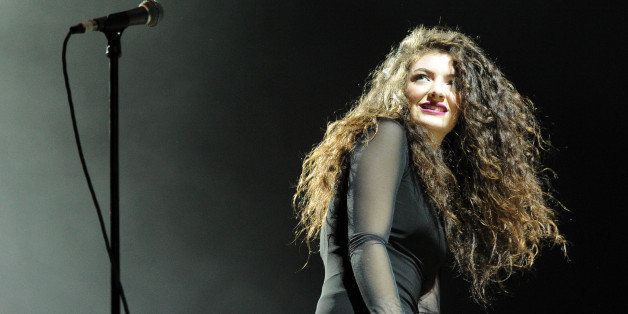 LOS ANGELES, CA - DECEMBER 08: Singer Lorde performs onstage during The 24th Annual KROQ Almost Acoustic Christmas at The Shrine Auditorium on December 8, 2013 in Los Angeles, California. (Photo by Kevin Winter/Getty Images for Radio.com)