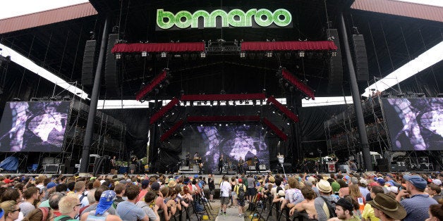 MANCHESTER, TN - JUNE 16: Matt Berninger and The National perform as part of Day 4 of the Bonnaroo Music And Arts Festival on June 16, 2013 in Manchester, Tennessee. (Photo by Tim Mosenfelder/Getty Images)