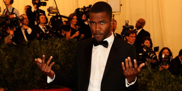 NEW YORK, NY - MAY 06: Frank Ocean attends the Costume Institute Gala for the 'PUNK: Chaos to Couture' exhibition at the Metropolitan Museum of Art on May 6, 2013 in New York City. (Photo by Rabbani and Solimene Photography/WireImage)