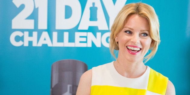 INGLEWOOD, CA - FEBRUARY 13: Actress Elizabeth Banks attends The 2nd Annual Listerine 21-Day Challenge at The Children's Dental Center of Greater Los on February 13, 2014 in Inglewood, California. (Photo by Vincent Sandoval/WireImage)