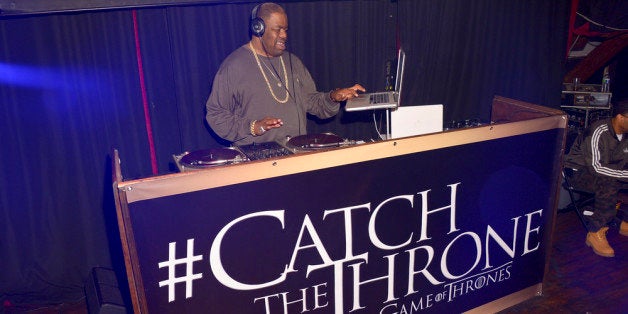 NEW ORLEANS, LA - FEBRUARY 16: Rapper Biz Markie DJ's at the HBO Game of Thrones Catch the Throne NBA All-Star Event at Republic on February 16, 2014 in New Orleans, Louisiana. (Photo by Michael Loccisano/Getty Images for HBO)