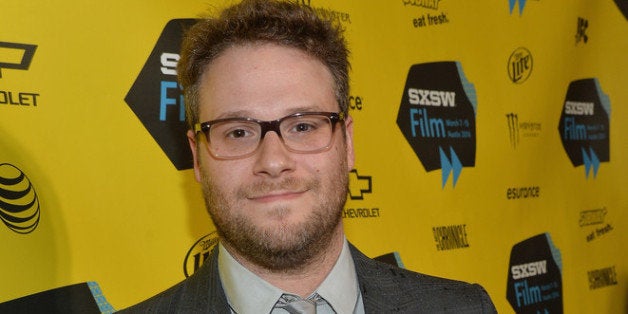 AUSTIN, TX - MARCH 08: Actor Seth Rogan arrives at the premiere of 'Neighbors' during the 2014 SXSW Music, Film + Interactive Festival at the Paramount Theatre on March 8, 2014 in Austin, Texas. (Photo by Michael Buckner/Getty Images for SXSW)