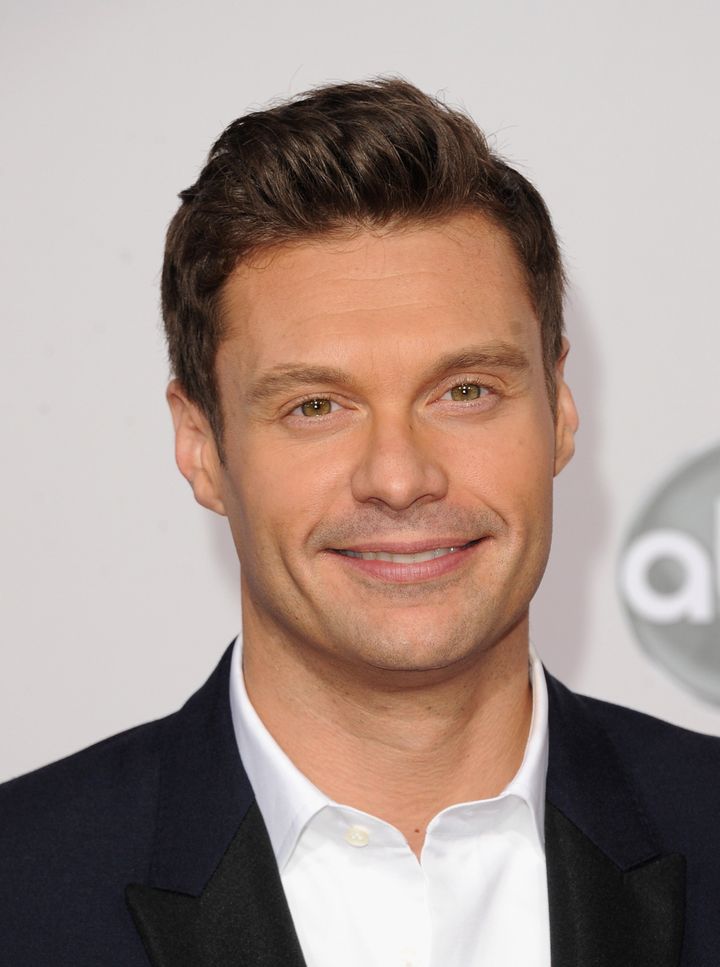 LOS ANGELES, CA - NOVEMBER 18: TV host Ryan Seacrest attends the 40th American Music Awards held at Nokia Theatre L.A. Live on November 18, 2012 in Los Angeles, California. (Photo by Jason Merritt/Getty Images)