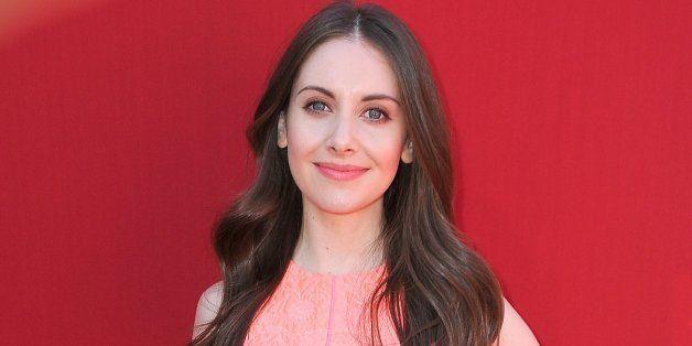 WESTWOOD, CA - FEBRUARY 01: Actress Alison Brie arrives at the Los Angeles premiere of 'The Lego Movie' held on February 1, 2014 at Regency Village Theatre in Westwood, California. (Photo by Barry King/FilmMagic)