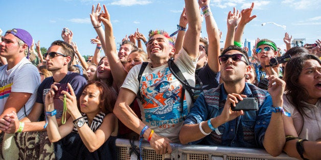 CHICAGO, IL - AUGUST 04: General View during Lollapalooza 2013 at Grant Park on August 4, 2013 in Chicago, Illinois. (Photo