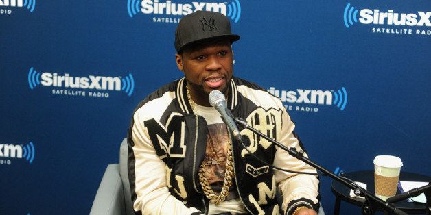 NEW YORK, NY - MARCH 17: 50 Cent answers questions from fans during a SiriusXM 'Town Hall' special at the SiriusXM studios on March 17, 2014 in New York City. (Photo by Jamie McCarthy/Getty Images for SiriusXM)