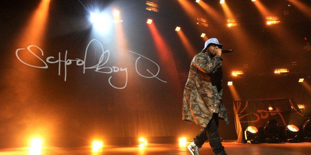 AUSTIN, TX - MARCH 12: Schoolboy Q performs as part of the iTunes Festival at the Moody Theater on March 12, 2014 in Austin, Texas. (Photo by Tim Mosenfelder/Getty Images)
