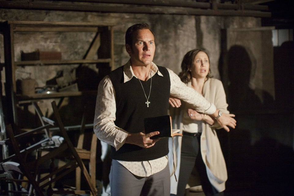 Patrick Wilson and Vera Farmiga in 'The Conjuring'