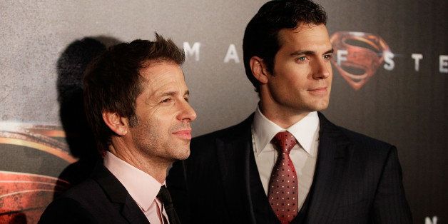 SYDNEY, AUSTRALIA - JUNE 24: Zack Snyder and Henry Cavill arrives at the 'Man Of Steel' Australian premiere on June 24, 2013 in Sydney, Australia. (Photo by Brendon Thorne/Getty Images)