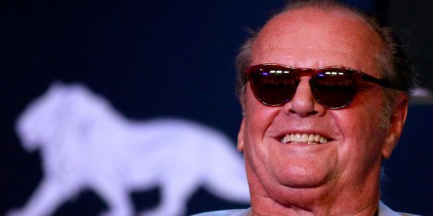 LAS VEGAS, NV - SEPTEMBER 14: Actor Jack Nicholson attends the Pablo Cesar Cano and Ashley Theophane welterweight fight at the MGM Grand Garden Arena on September 14, 2013 in Las Vegas, Nevada. (Photo by Chris Trotman/Golden Boy/Golden Boy via Getty Images)