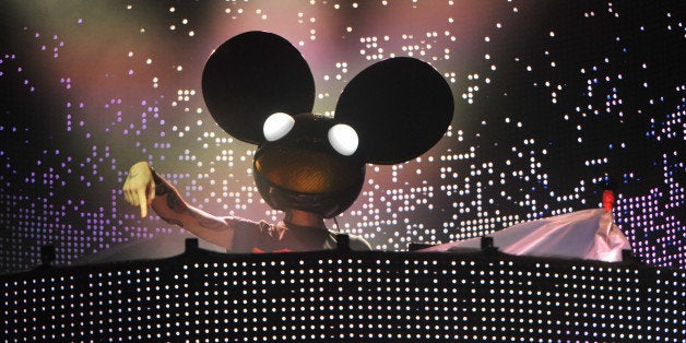 TORONTO, ON - AUGUST 04: Deadmau5 performs on day 1 the 2012 Veld Music Festival on August 4, 2012 in Toronto, Canada. (Pho