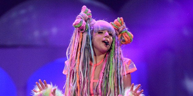 SUNRISE, FL - MAY 04: Lady Gaga performs onstage during 'The ARTPOP Ball' tour opener at BB&T Center on May 4, 2014 in Sunrise, Florida. (Photo by Kevin Mazur/WireImage)