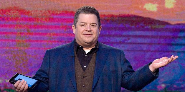 SANTA MONICA, CA - MARCH 01: Host Patton Oswalt speaks onstage during the 2014 Film Independent Spirit Awards at Santa Monica Beach on March 1, 2014 in Santa Monica, California. (Photo by Kevork Djansezian/Getty Images)