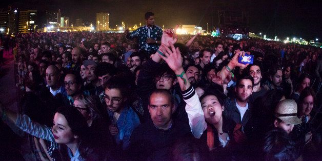BARCELONA, SPAIN - MAY 31: Atmosphere on the last day of the Primavera Sound Festival 2014 on May 31, 2014 in Barcelona, Spain. (Photo by Xavi Torrent/WireImage)