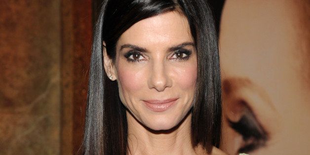 HOLLYWOOD, CA - JUNE 06: Actress Sandra Bullock attends the 2014 AFI Life Achievement Award: A Tribute to Jane Fonda at the Dolby Theatre on June 5, 2014 in Hollywood, California. Tribute show airing Saturday, June 14, 2014 at 9pm ET/PT on TNT. (Photo by Kevin Mazur/WireImage)