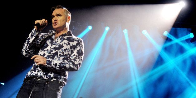LOS ANGELES, CA - MARCH 02: Singer Morrissey performs at Hollywood High School on March 2, 2013 in Los Angeles, California. (Photo by Kevin Winter/Getty Images)
