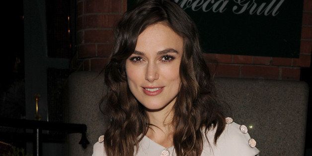 NEW YORK, NY - APRIL 26: Actress Keira Knightley attends the CHANEL Dinner in honor of the 2014 Tribeca Film Festival closing night film 'Begin Again' at Tribeca Grill on April 26, 2014 in New York City. (Photo by Bryan Bedder/Getty Images for CHANEL)
