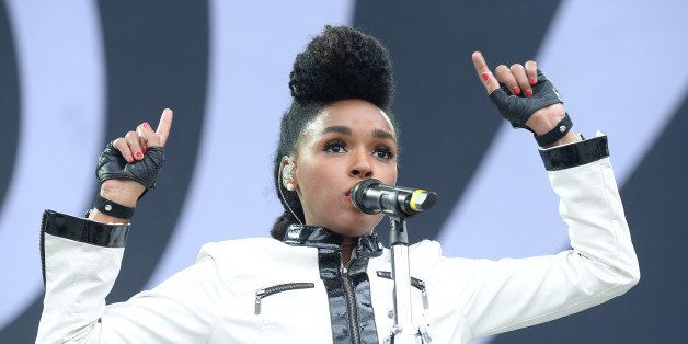 MANCHESTER, TN - JUNE 13: Artist Janelle Monae performs at the Bonnaroo Music & Arts Festival on June 13, 2014 in Manchester, Tennessee. (Photo by Jason Merritt/Getty Images)